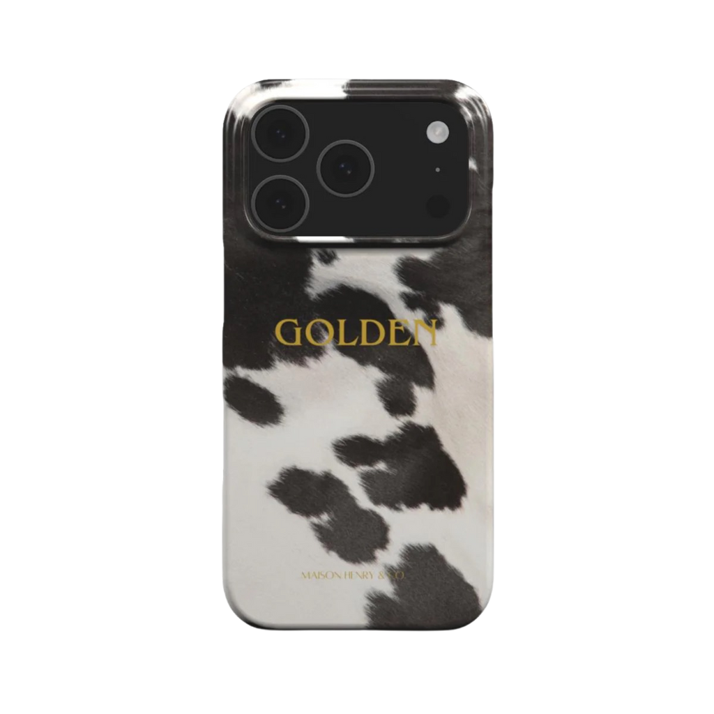 Golden Cow Snap Phone Case