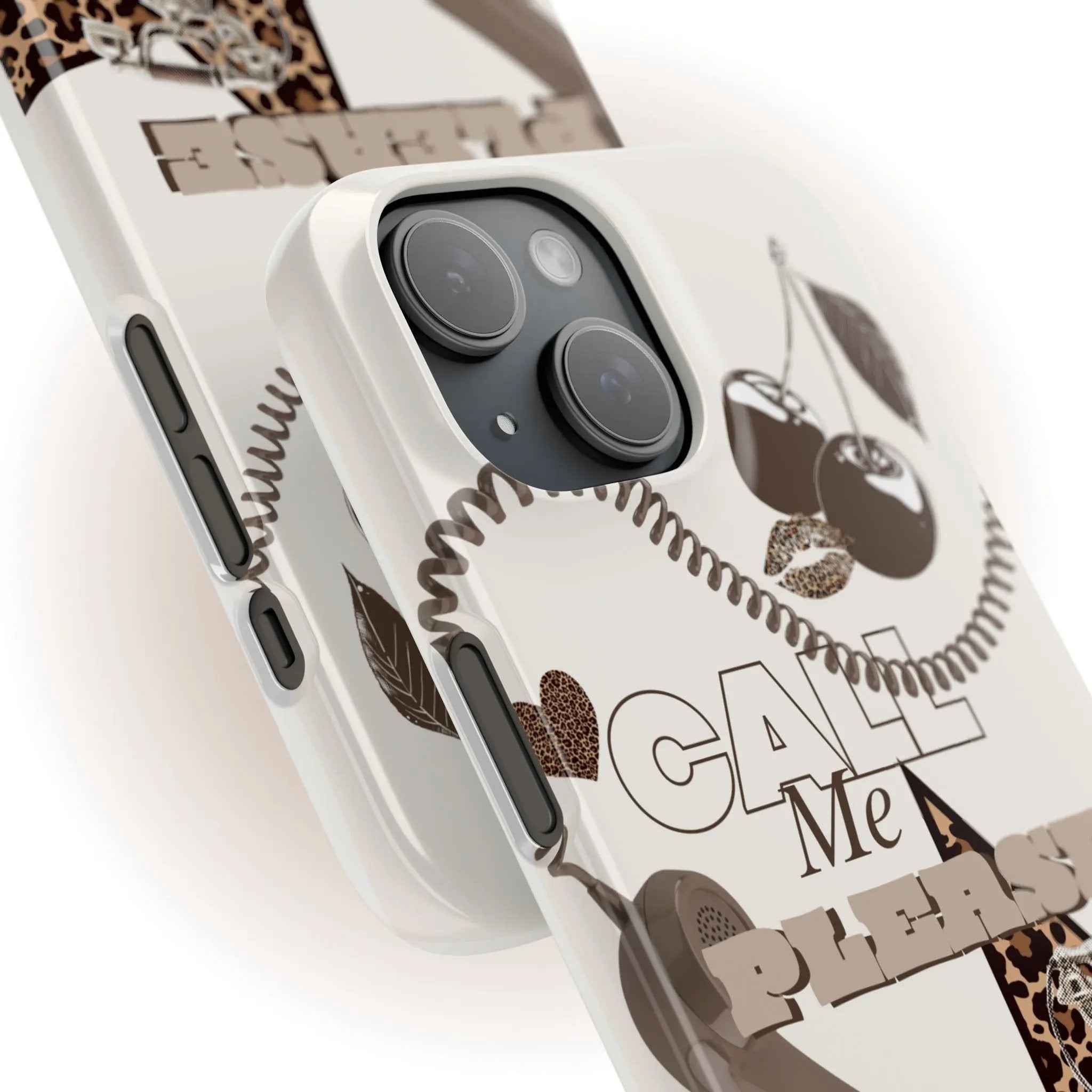 Leopard ‚Call Me Please‘ Handyhülle - Maison Henry & Co.