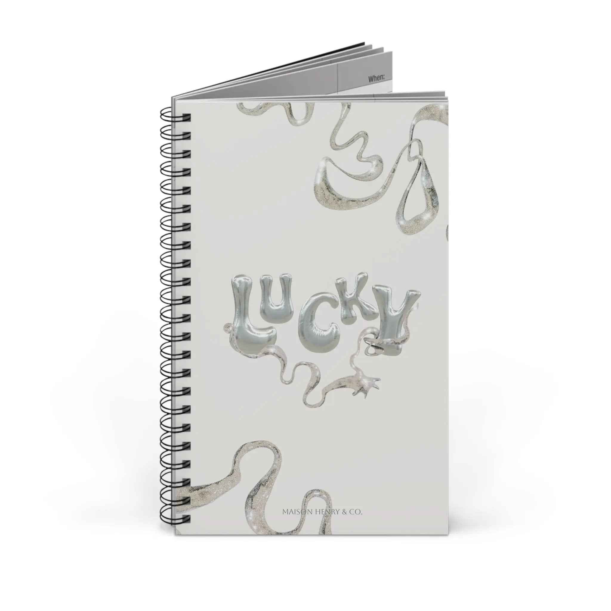 Lucky Spiralnotizbuch - Maison Henry & Co.