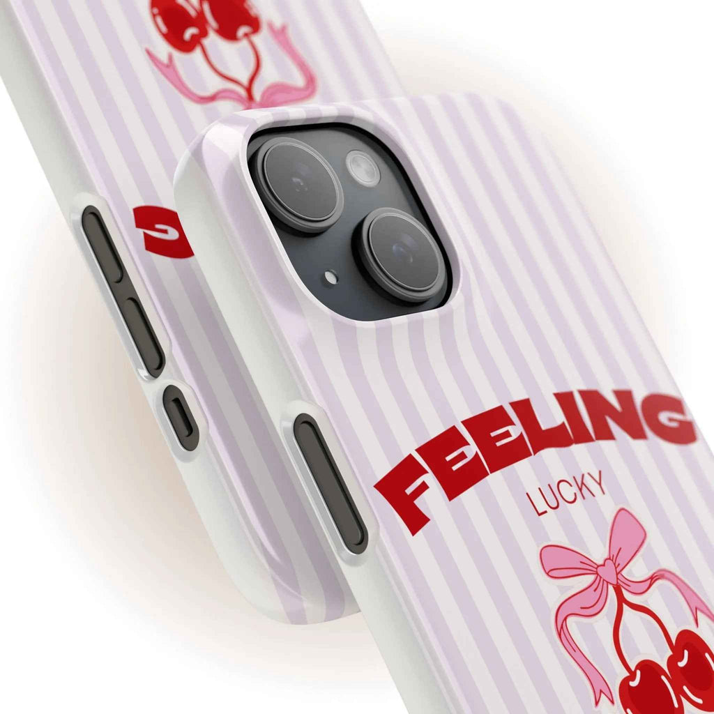 Feeling Lucky Handyhülle Pink - Maison Henry & Co.