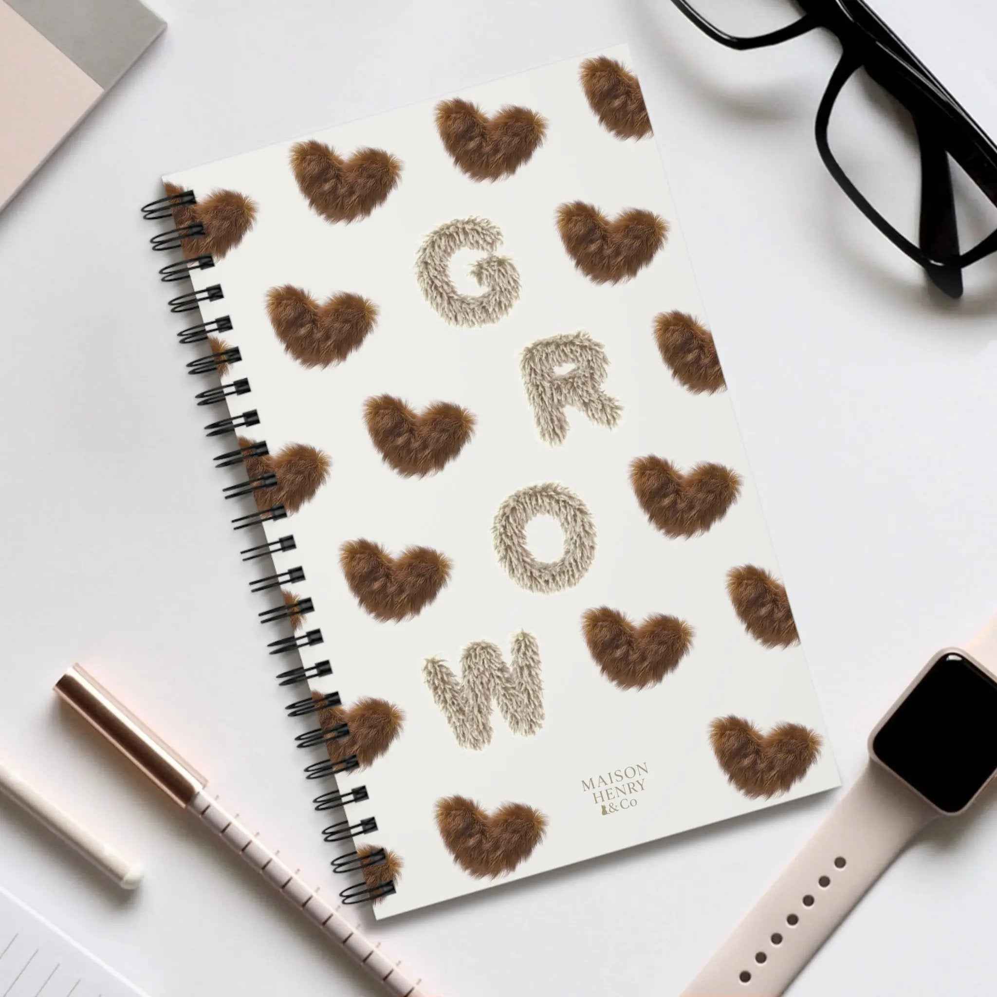 Grow Spiralnotizbuch - Maison Henry & Co.