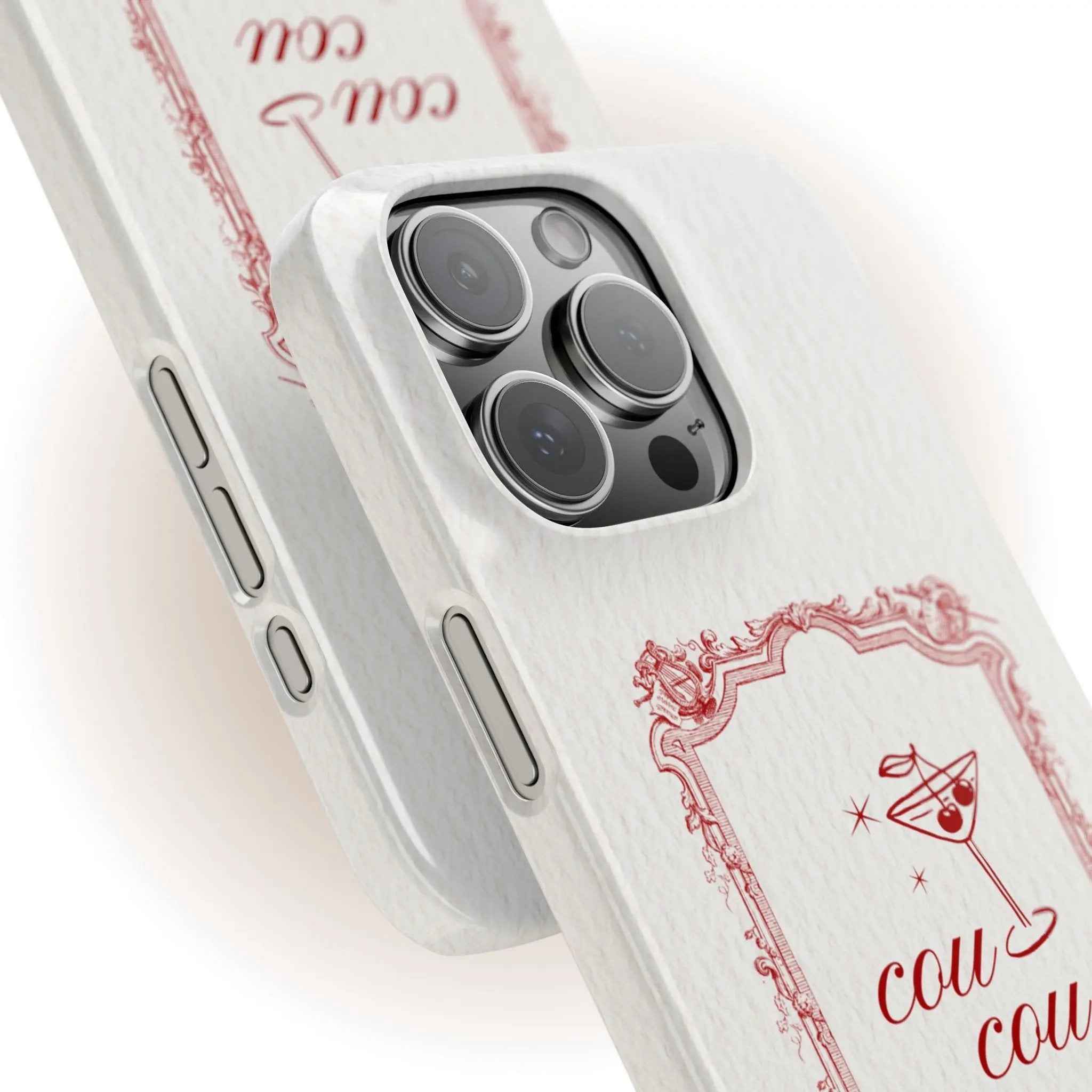 Cou Cou Handyhülle Weiß - Maison Henry & Co.