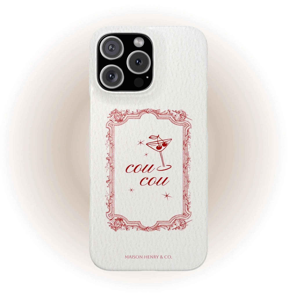 Cou Cou Handyhülle Weiß - Maison Henry & Co.