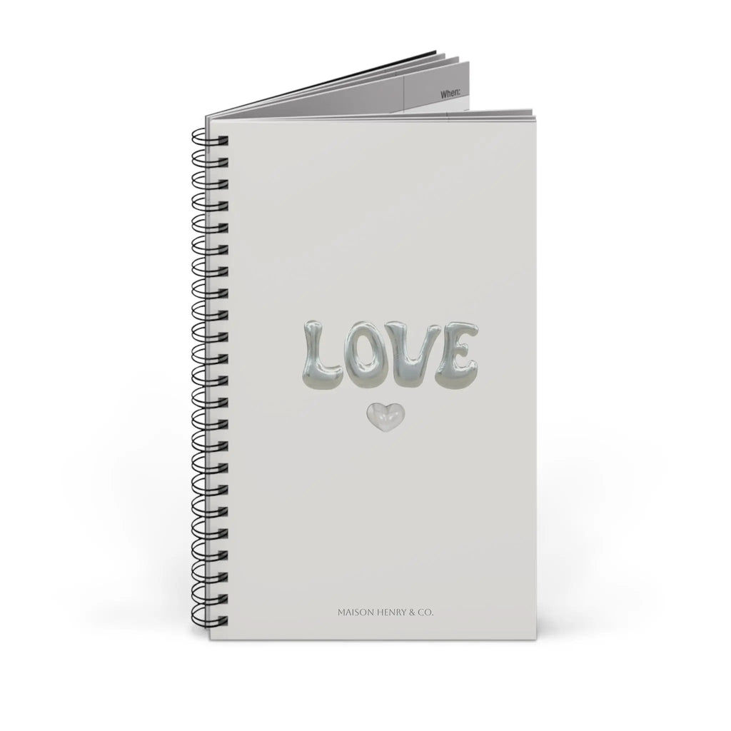 Pearly Love Spiralnotizbuch - Maison Henry & Co.