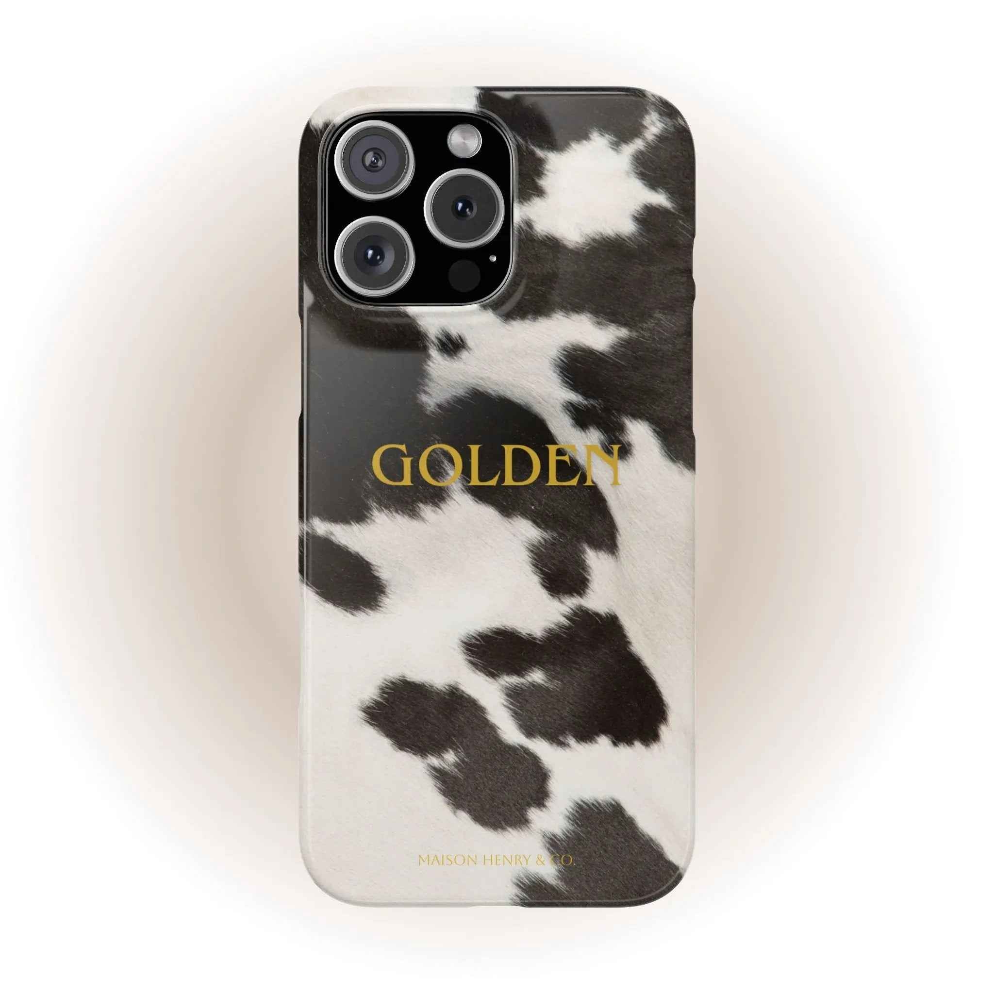 Golden Cow Handyhülle - Maison Henry & Co.