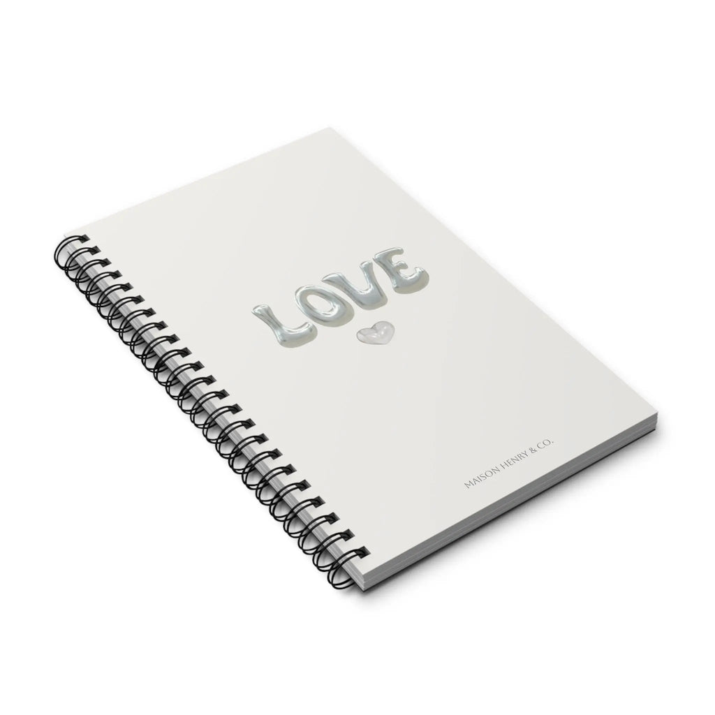 Pearly Love Spiralnotizbuch - Maison Henry & Co.