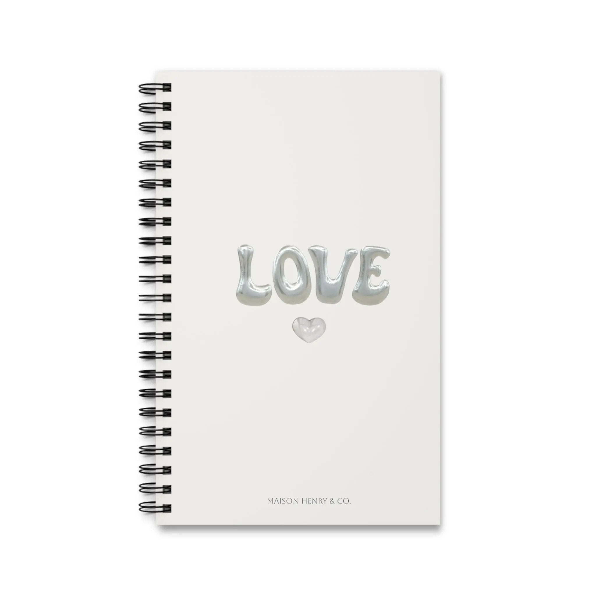 Pearly Love Spiralnotizbuch - Maison Henry & Co.