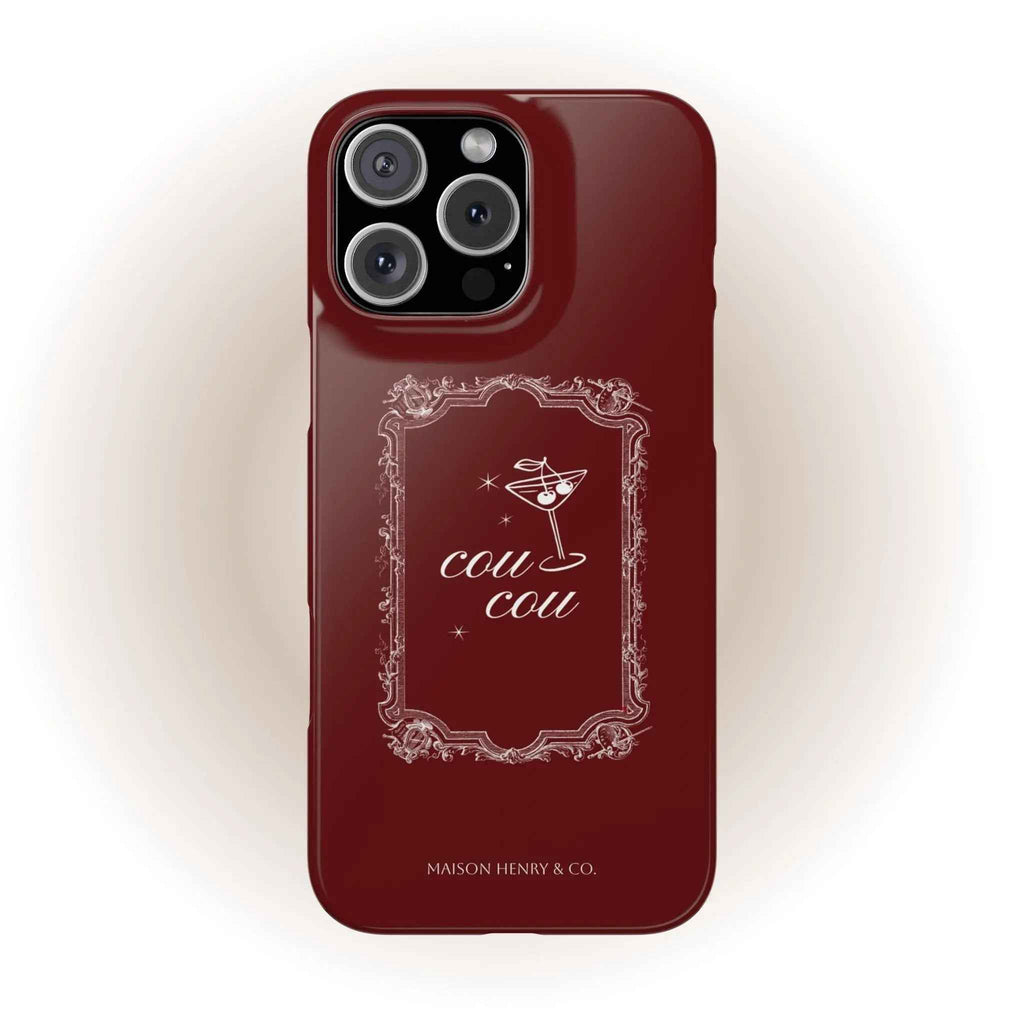 Cou Cou Handyhülle Rot - Maison Henry & Co.