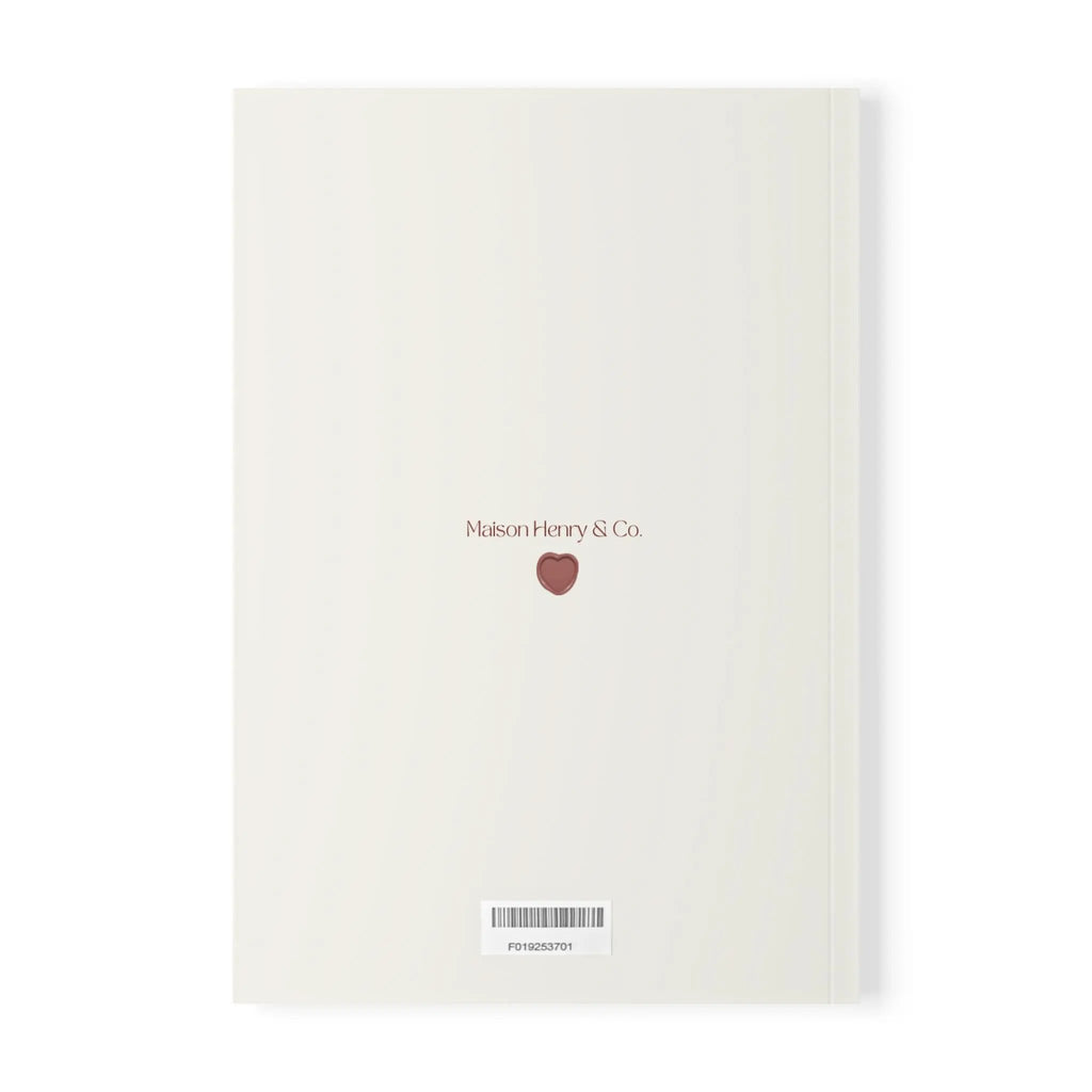 Heart Envelope Softcover Notebook - Maison Henry & Co.