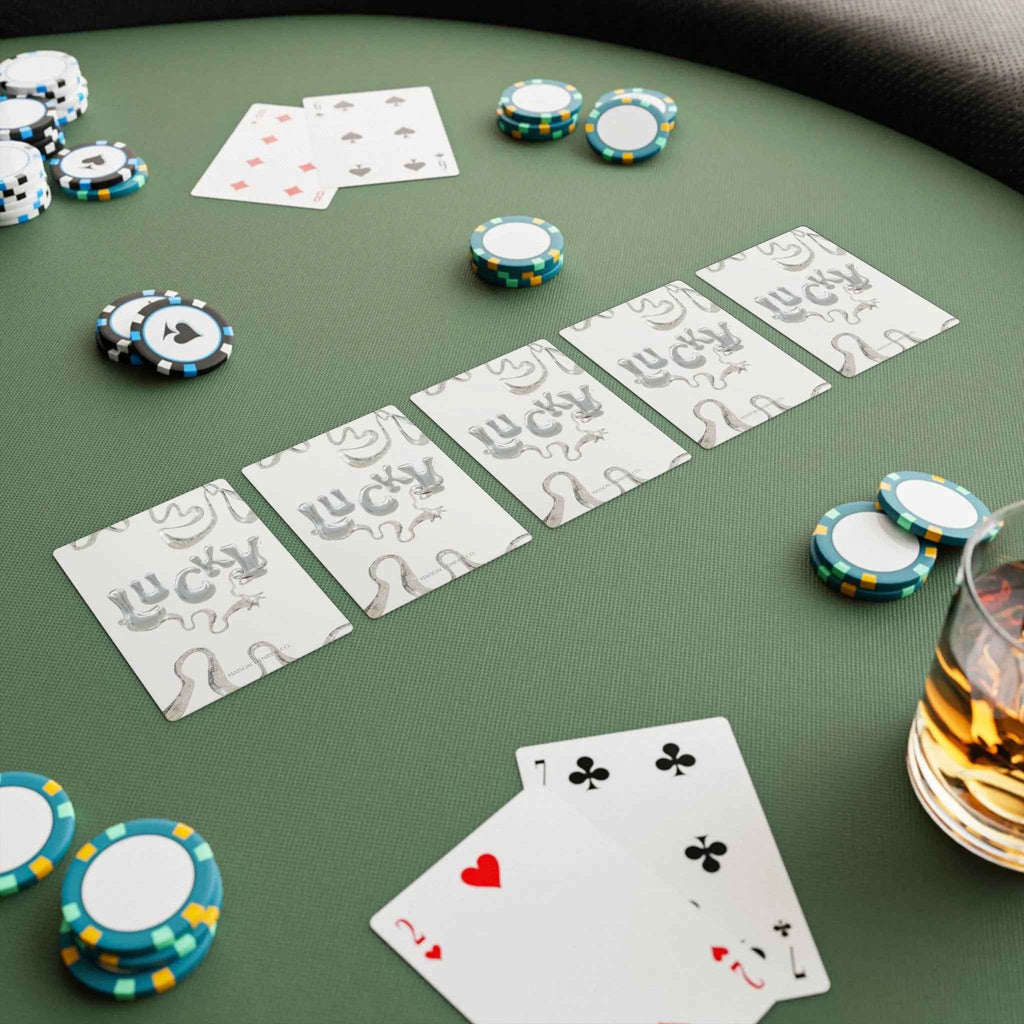 Lucky Poker Cards - Maison Henry & Co.