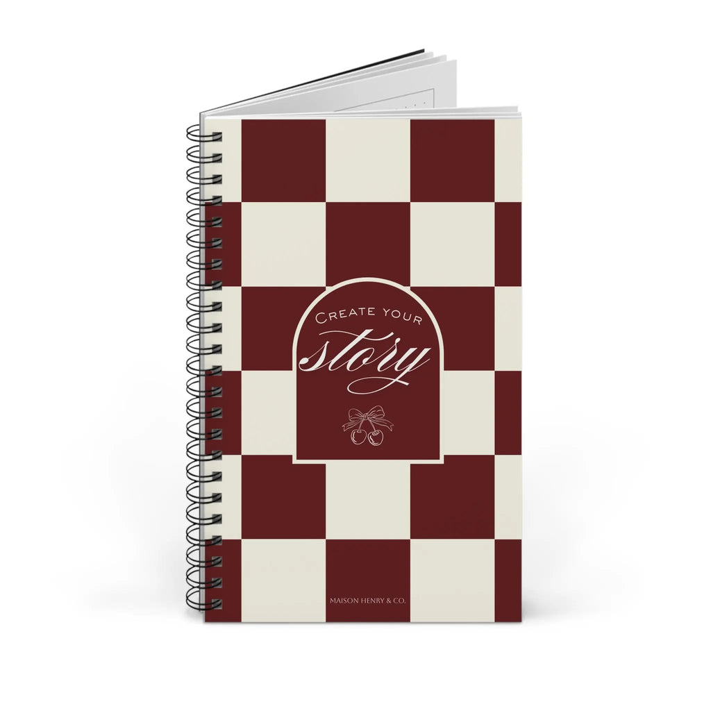 Create Your Story Spiralnotizbuch - Maison Henry & Co.