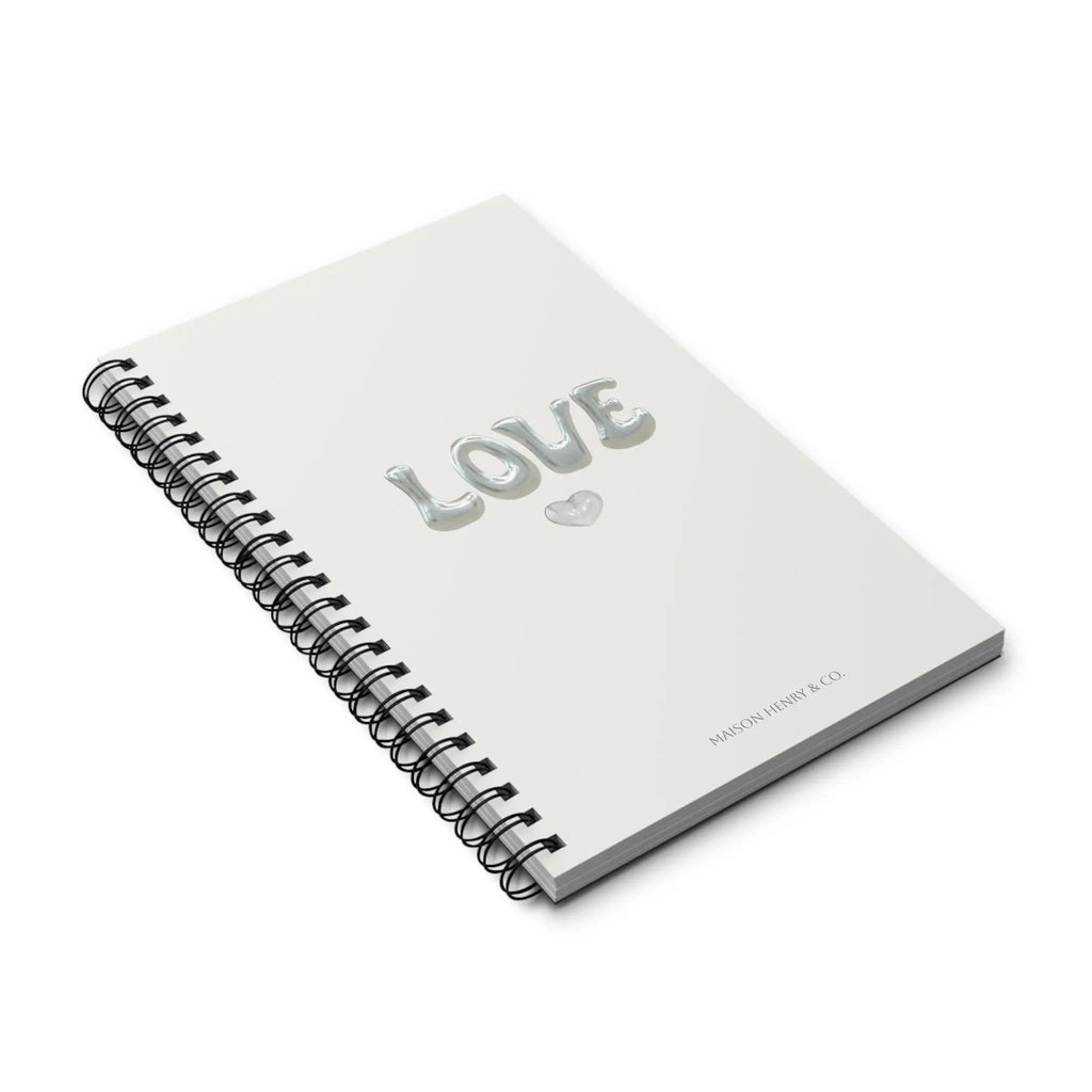 Pearly Love Spiralnotizbuch - Maison Henry & Co.