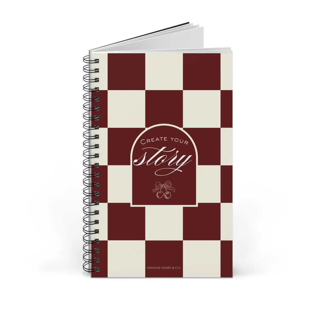 Create Your Story Spiralnotizbuch - Maison Henry & Co.