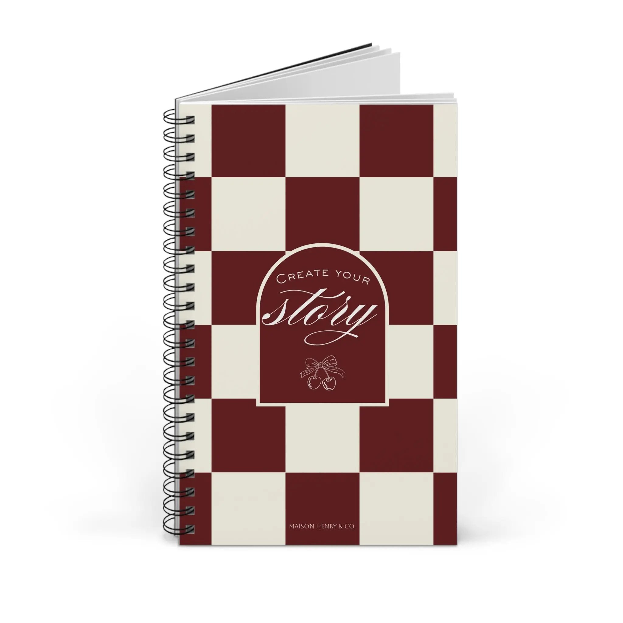 Create Your Story Spiralnotizbuch - Maison Henry & Co.