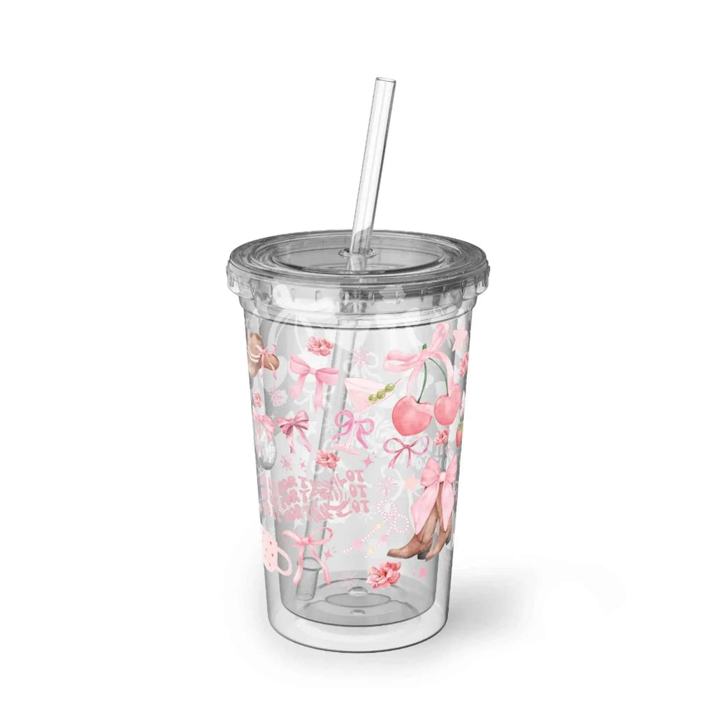 Cowboy Ribbon Acrylic Cup - Maison Henry & Co.