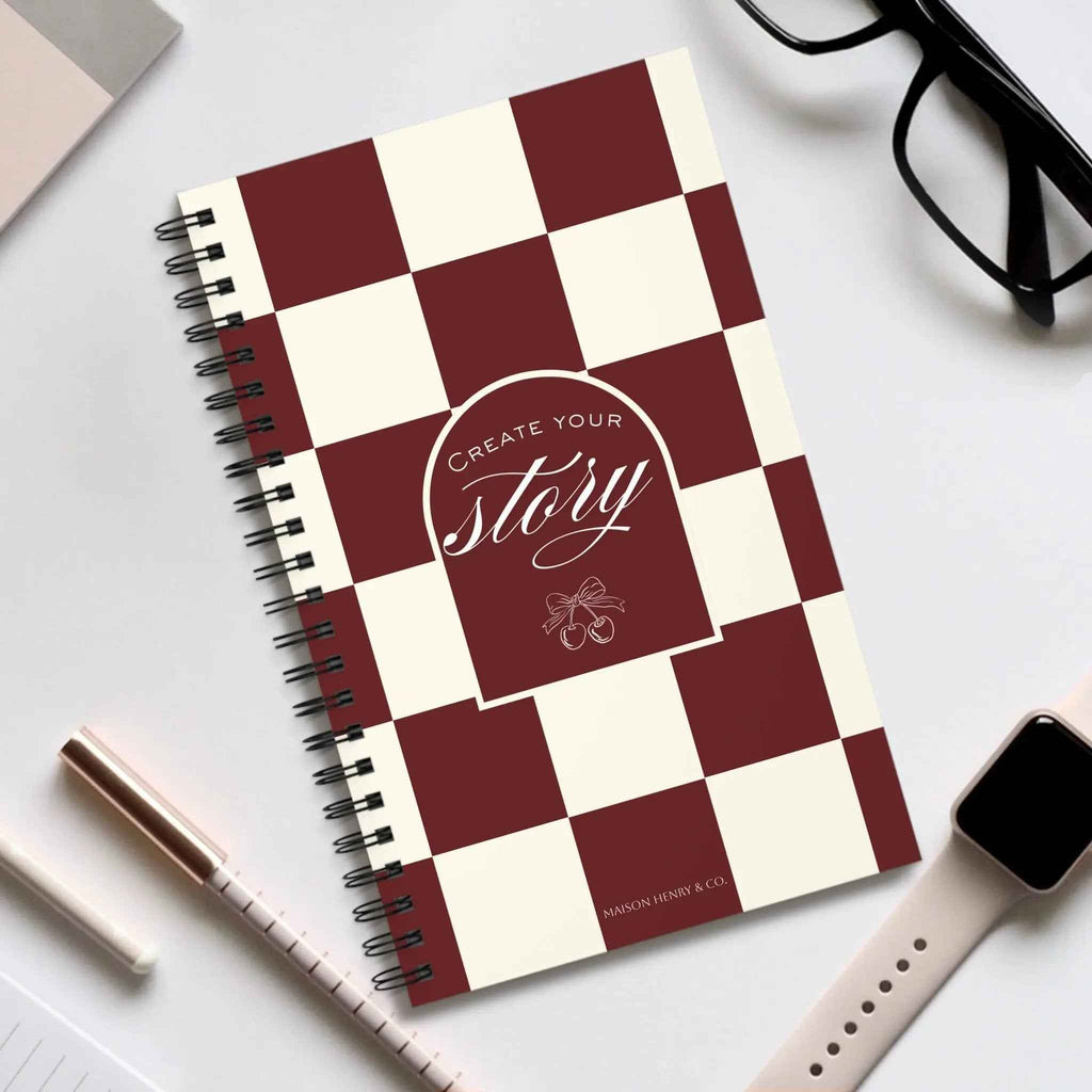 Create Your Story Spiralnotizbuch - Maison Henry & Co.