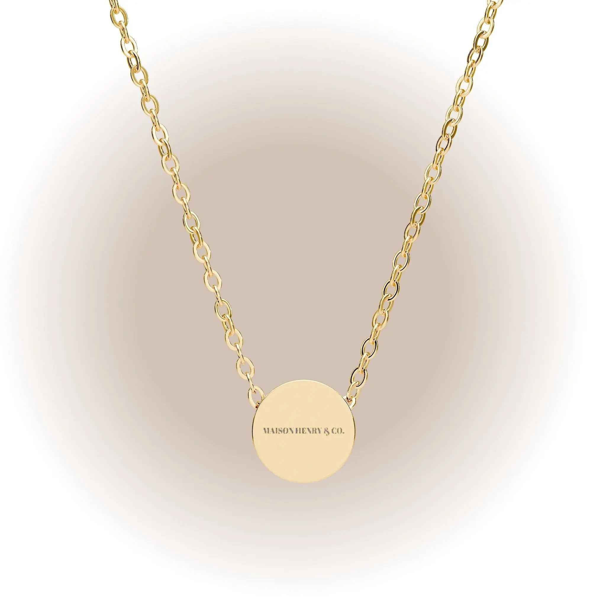 Mini Circle Halskette - Maison Henry & Co.