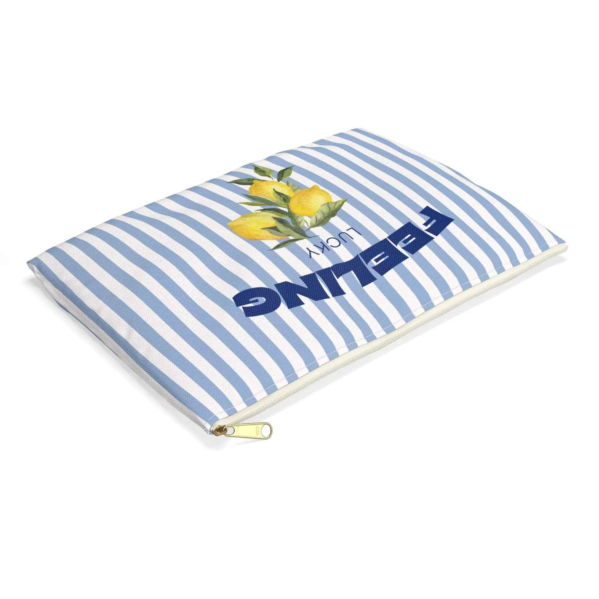 Feeling Lucky Kosmetiktasche Blau - Maison Henry & Co.