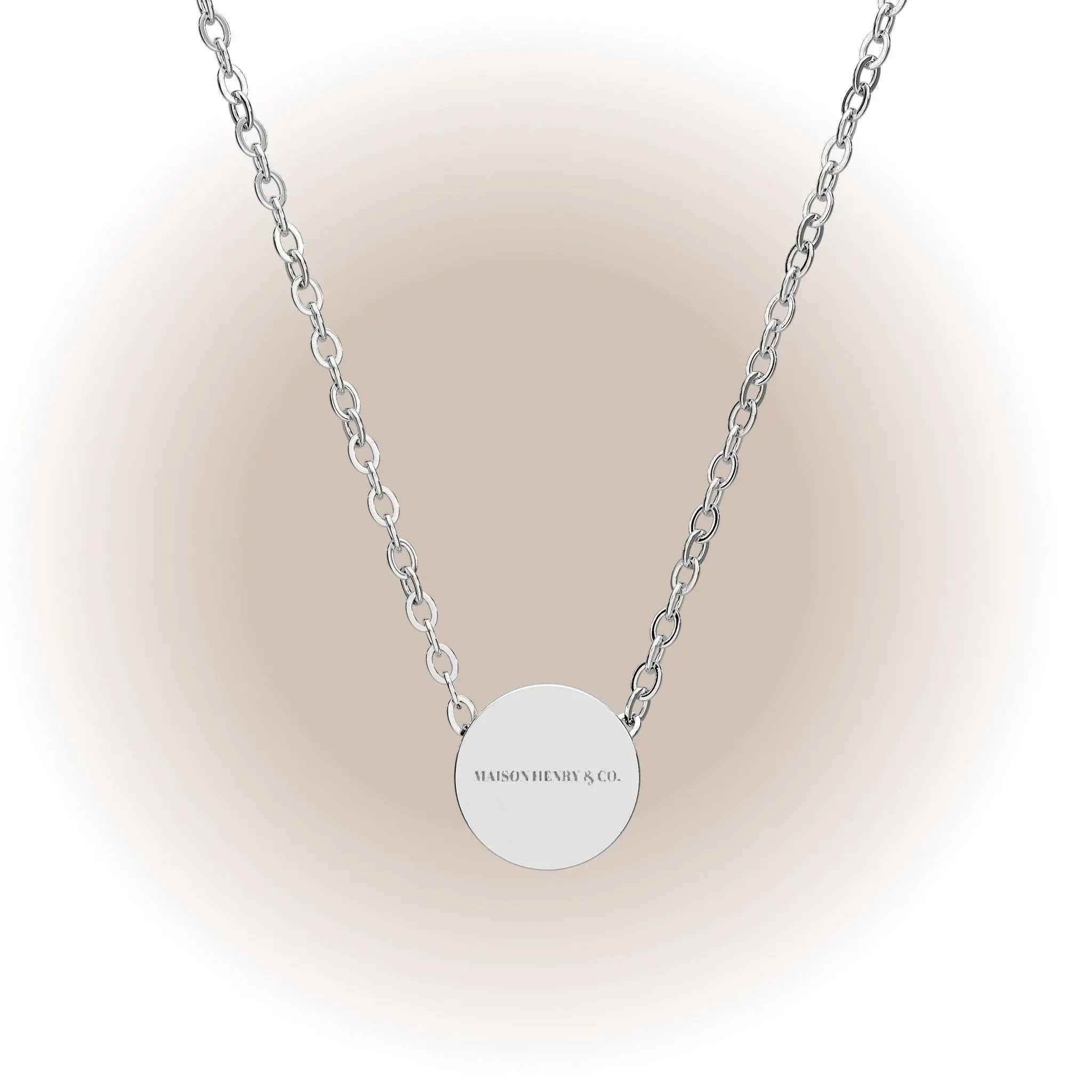 Mini Circle Halskette - Maison Henry & Co.