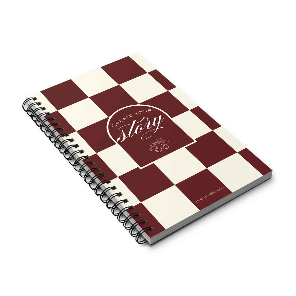 Create Your Story Spiralnotizbuch - Maison Henry & Co.