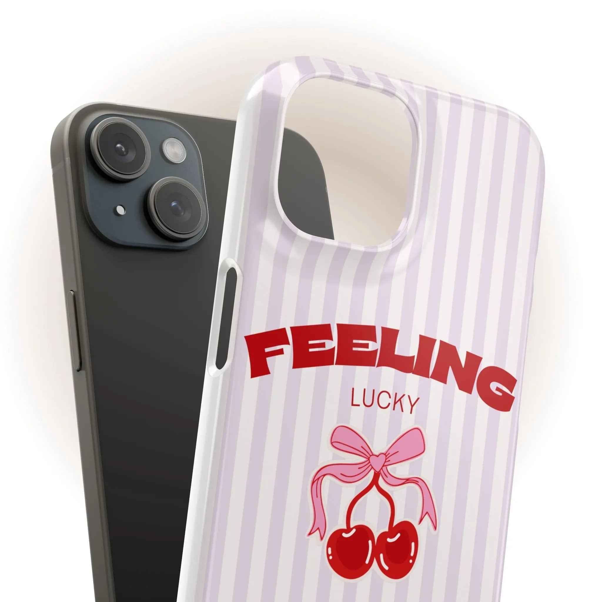 Feeling Lucky Handyhülle Pink - Maison Henry & Co.