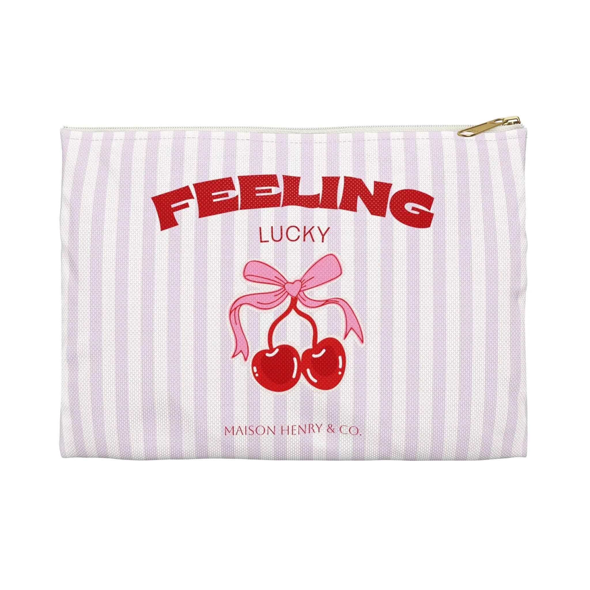 Feeling Lucky Kosmetiktasche Pink - Maison Henry & Co.