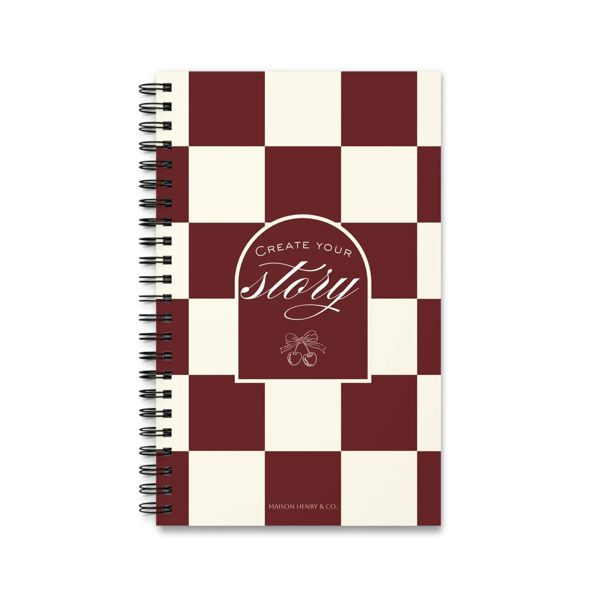 Create Your Story Spiralnotizbuch - Maison Henry & Co.