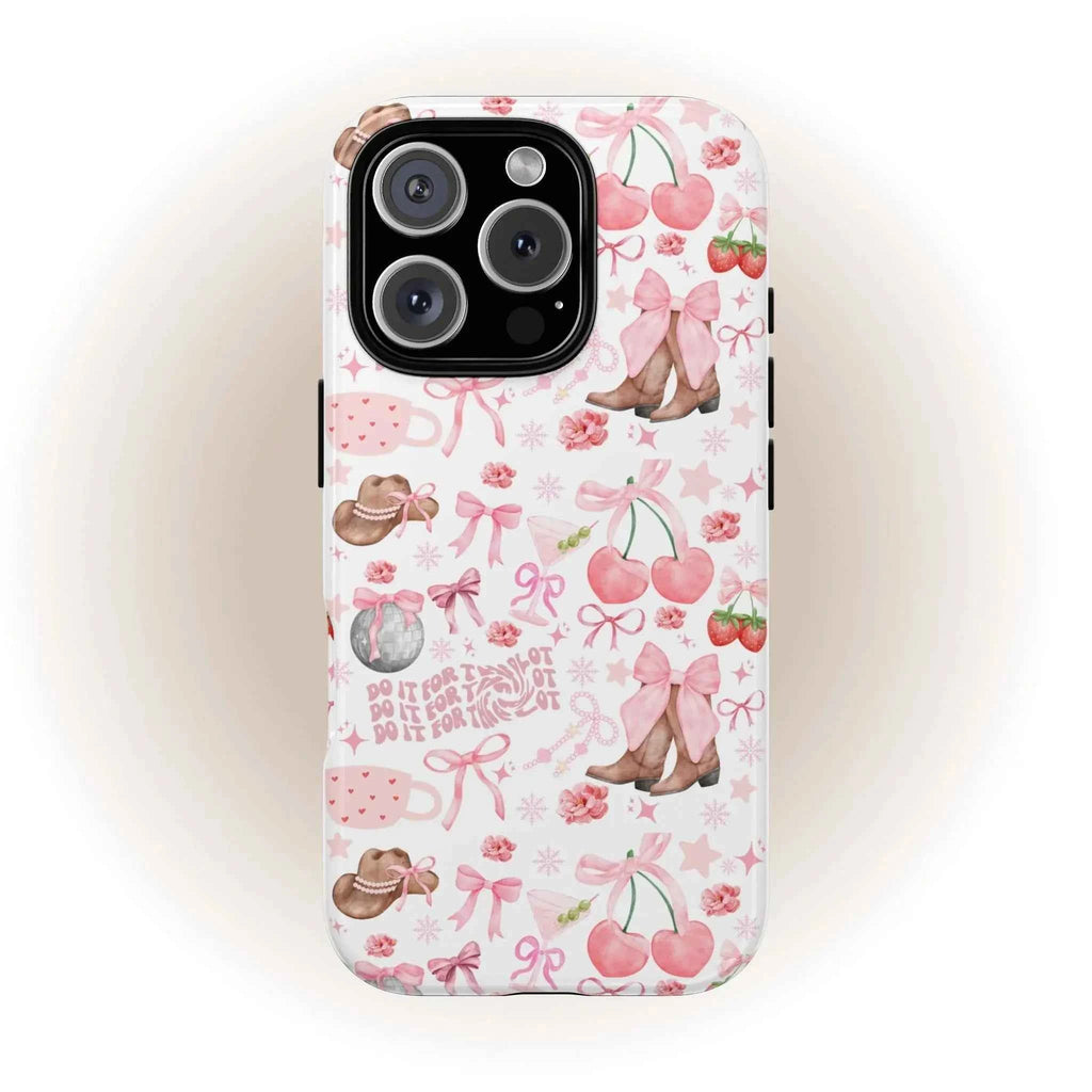 Cowboy Ribbon Handyhülle White - Maison Henry & Co.