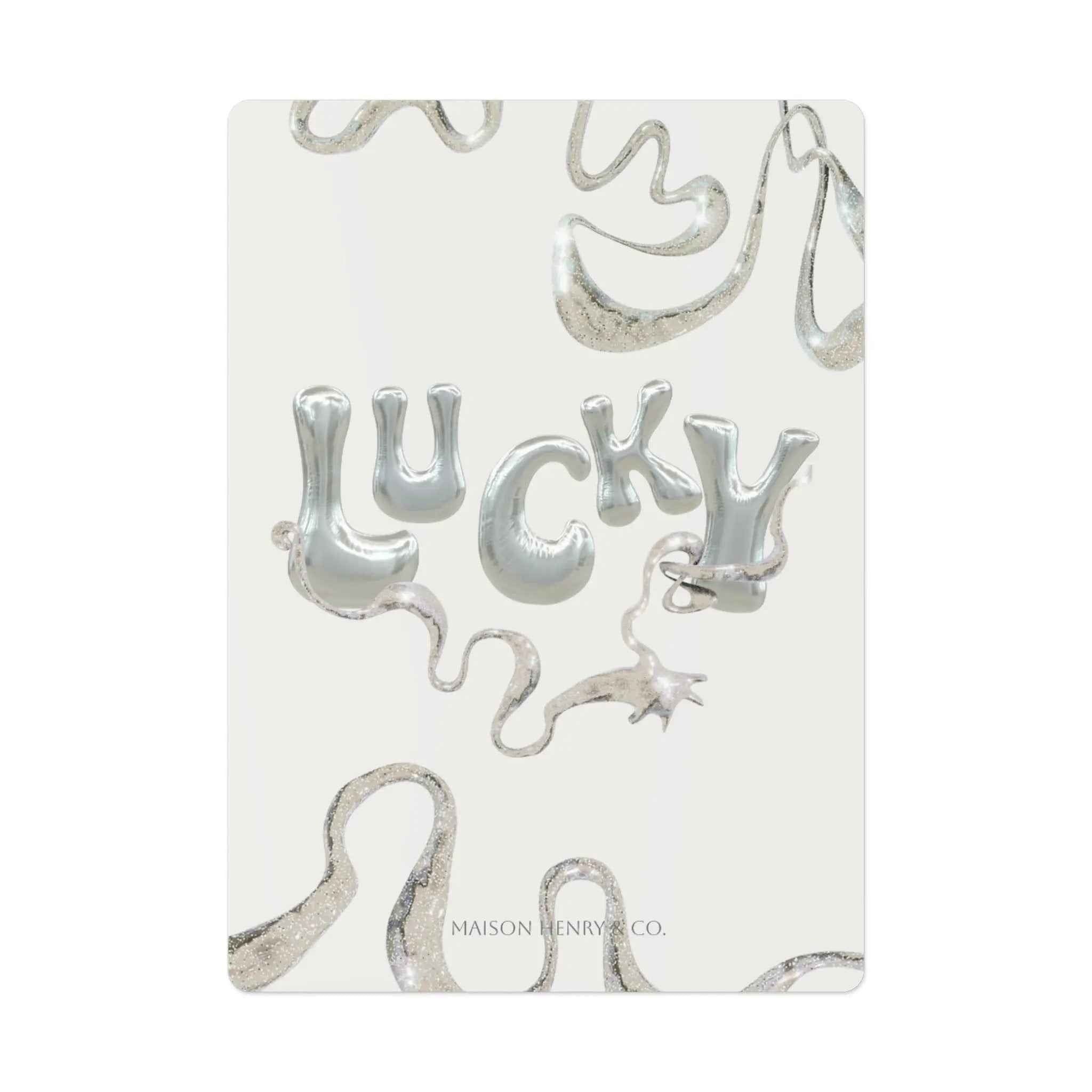 Lucky Poker Cards - Maison Henry & Co.