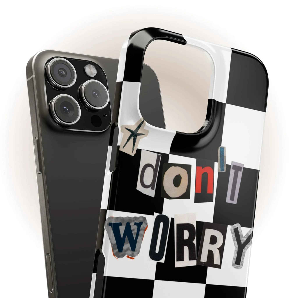 Don’t Worry Handyhülle - Maison Henry & Co.