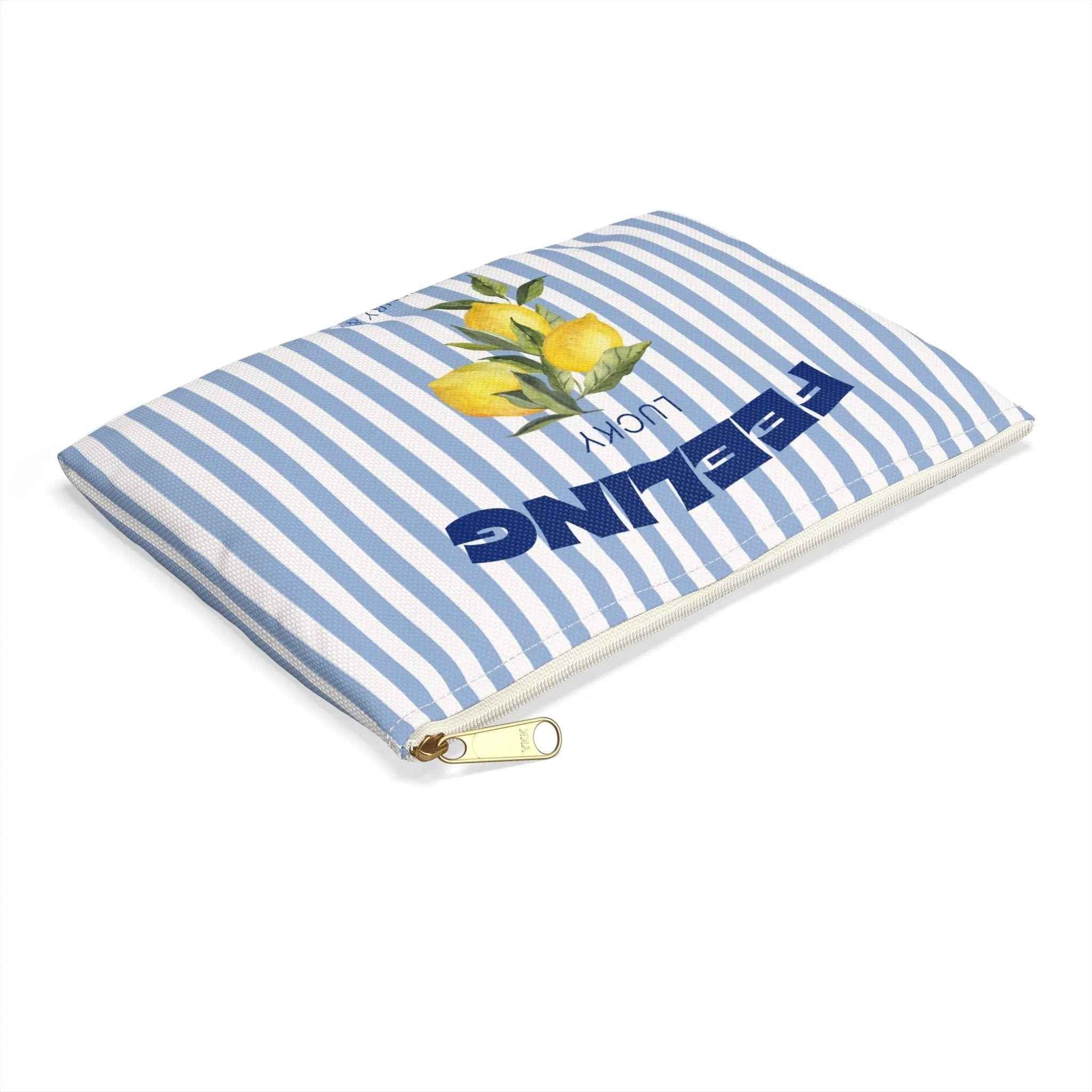 Feeling Lucky Kosmetiktasche Blau - Maison Henry & Co.