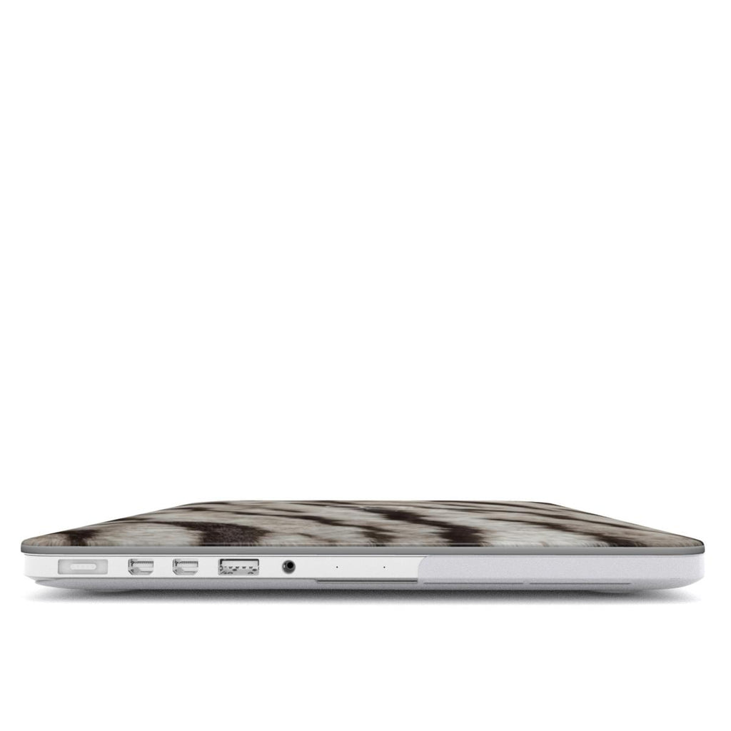 White Tiger MacBook Case