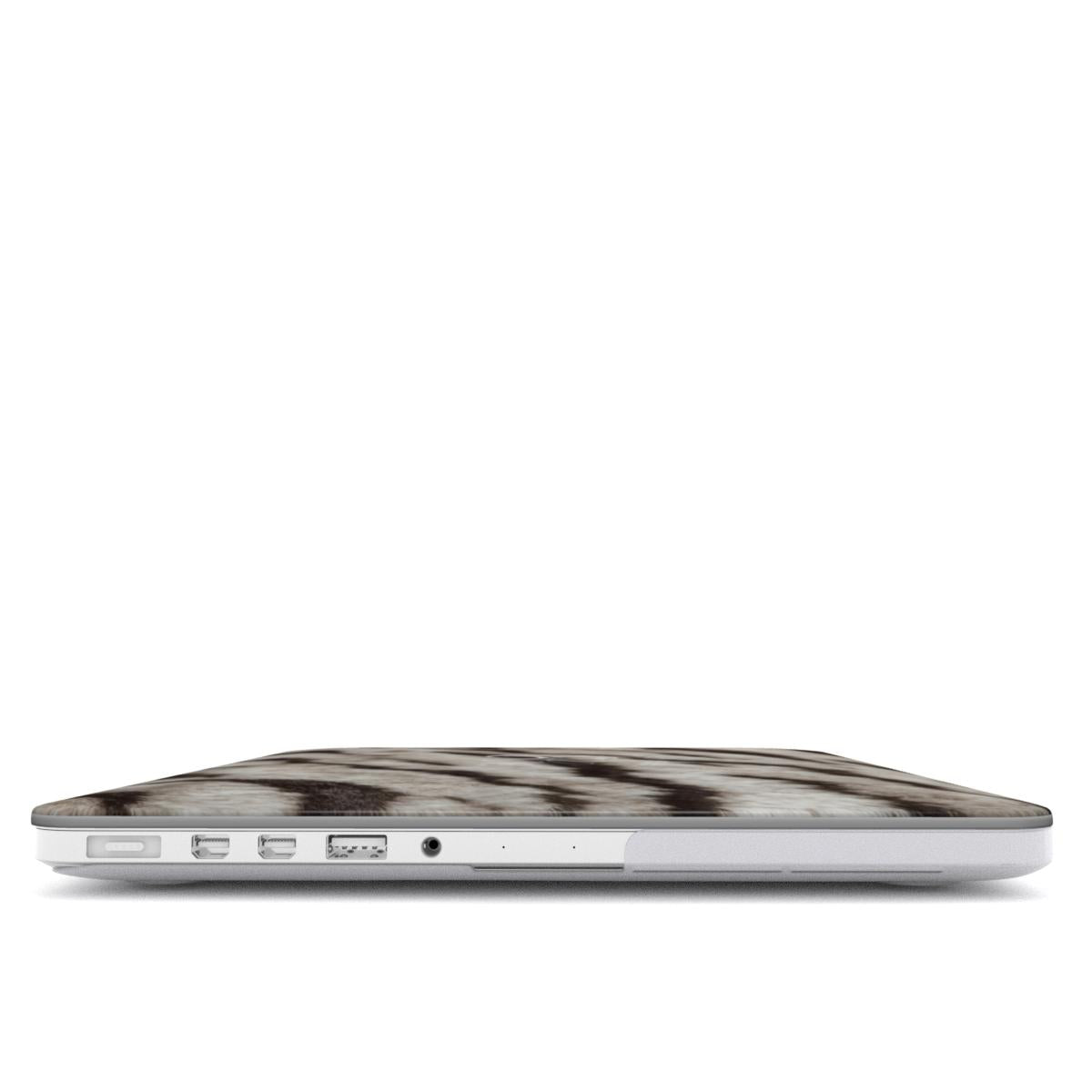 White Tiger MacBook Case