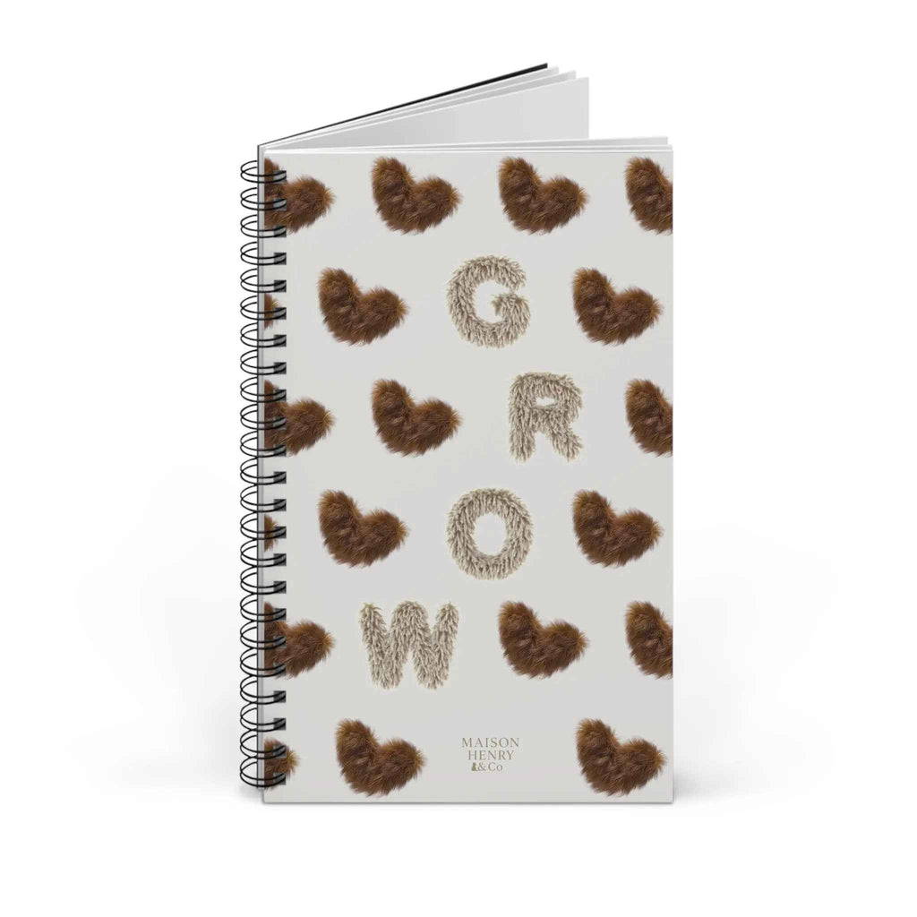 Grow Spiralnotizbuch - Maison Henry & Co.