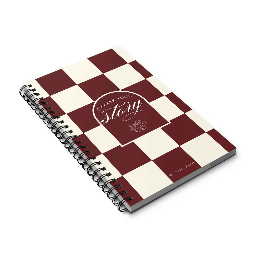Create Your Story Spiralnotizbuch - Maison Henry & Co.
