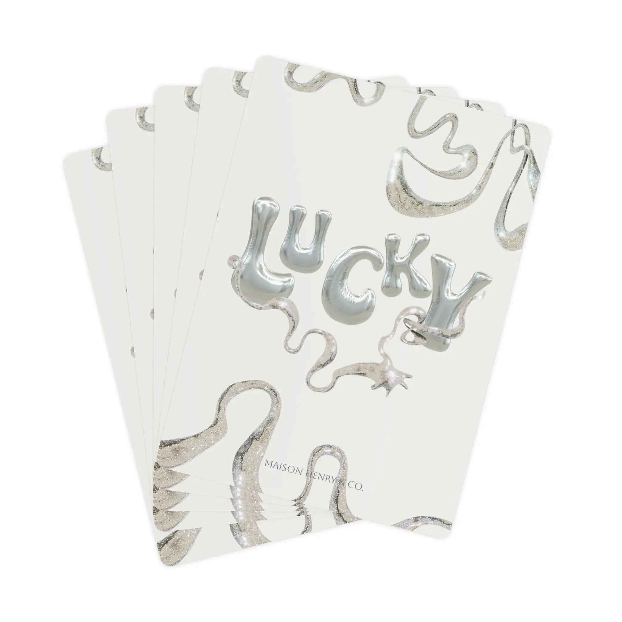Lucky Poker Cards - Maison Henry & Co.