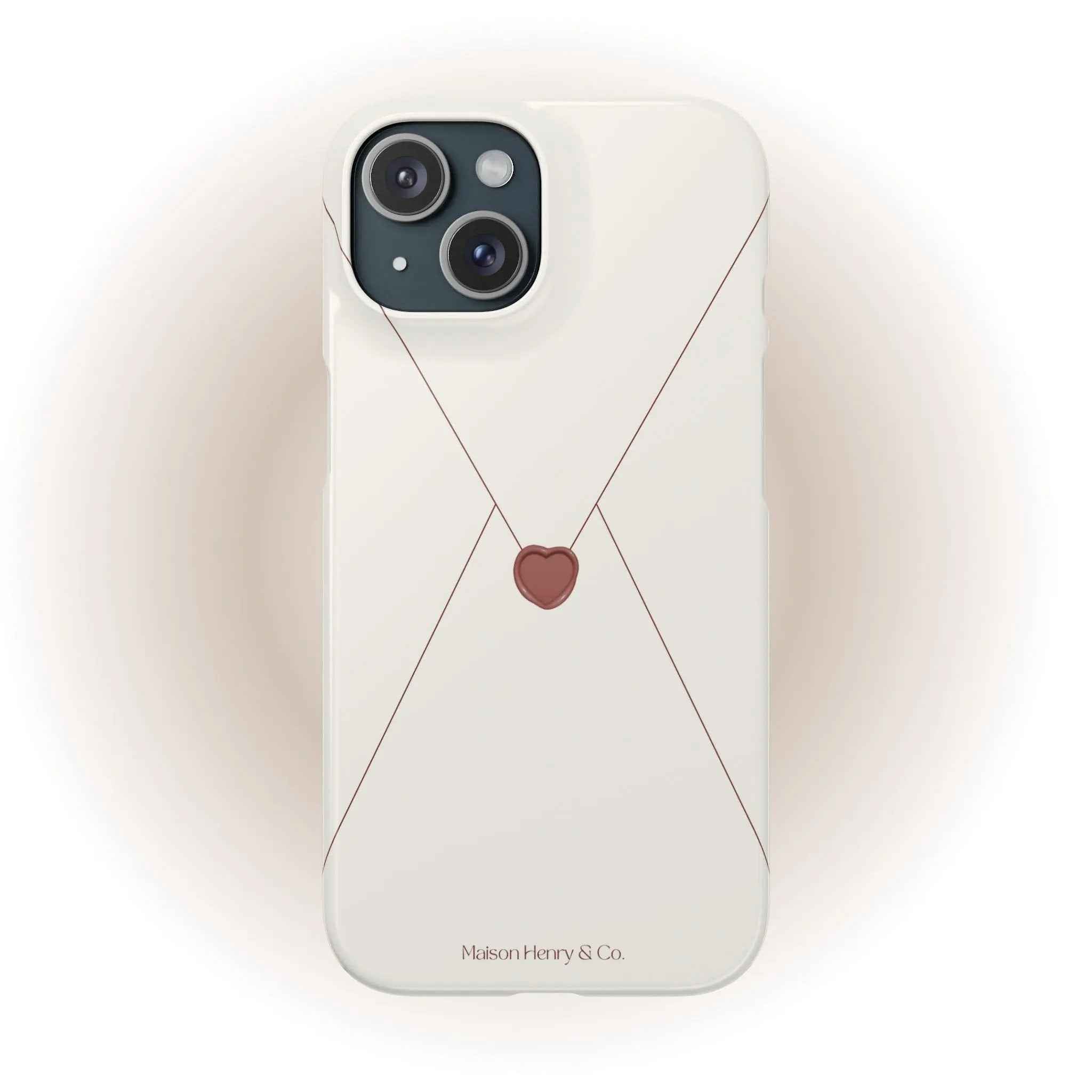 Heart Envelope Handyhülle - Maison Henry & Co.