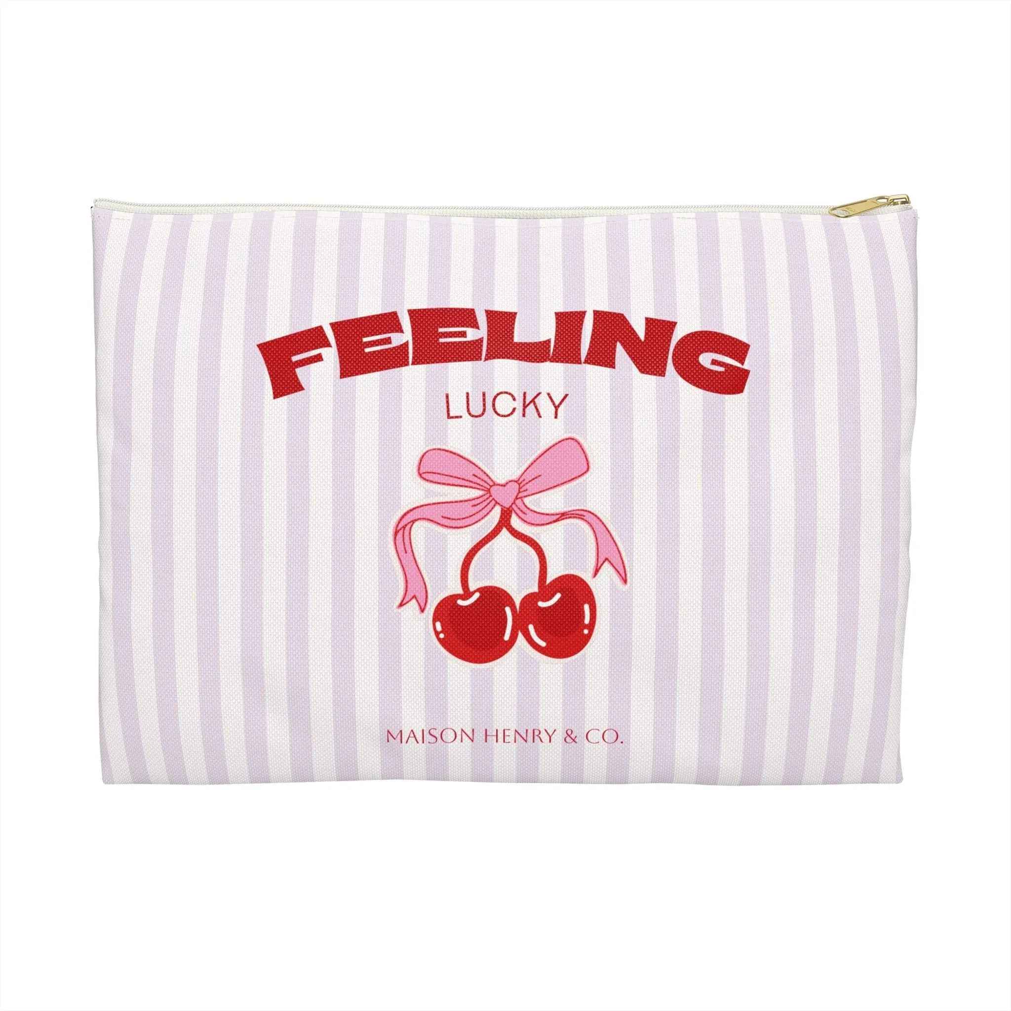 Feeling Lucky Kosmetiktasche Pink - Maison Henry & Co.