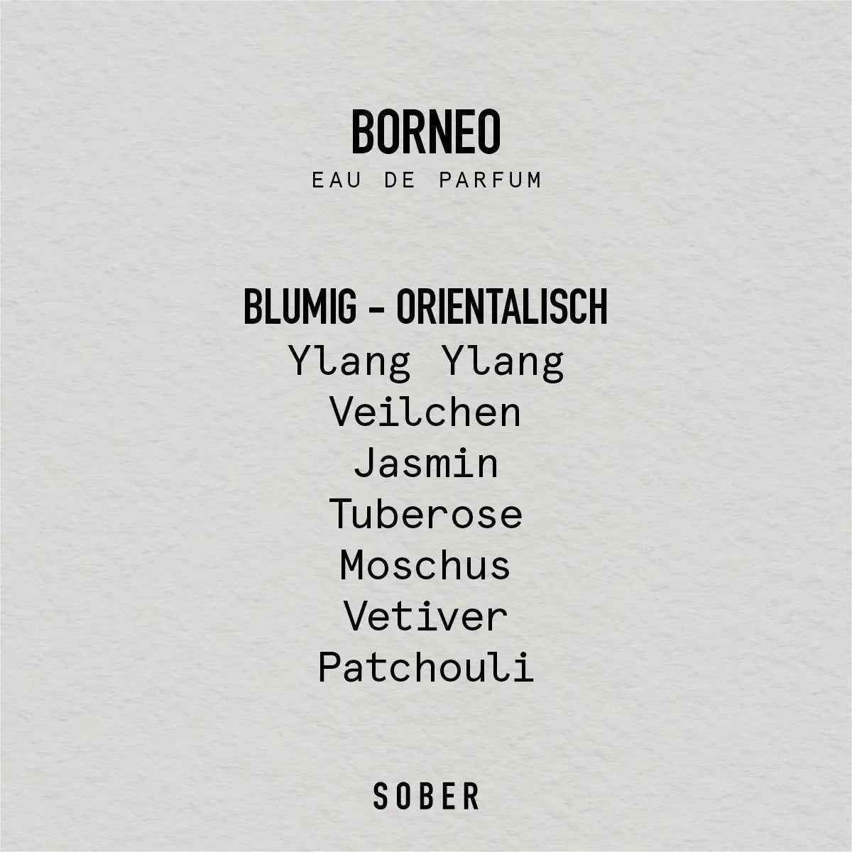 BORNEO - Eau de Parfum