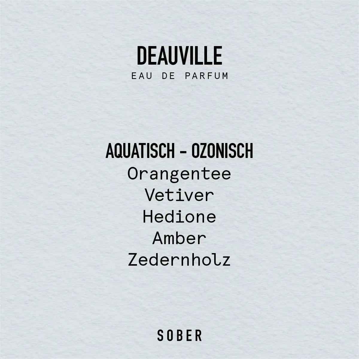 DEAUVILLE - Eau de Parfum