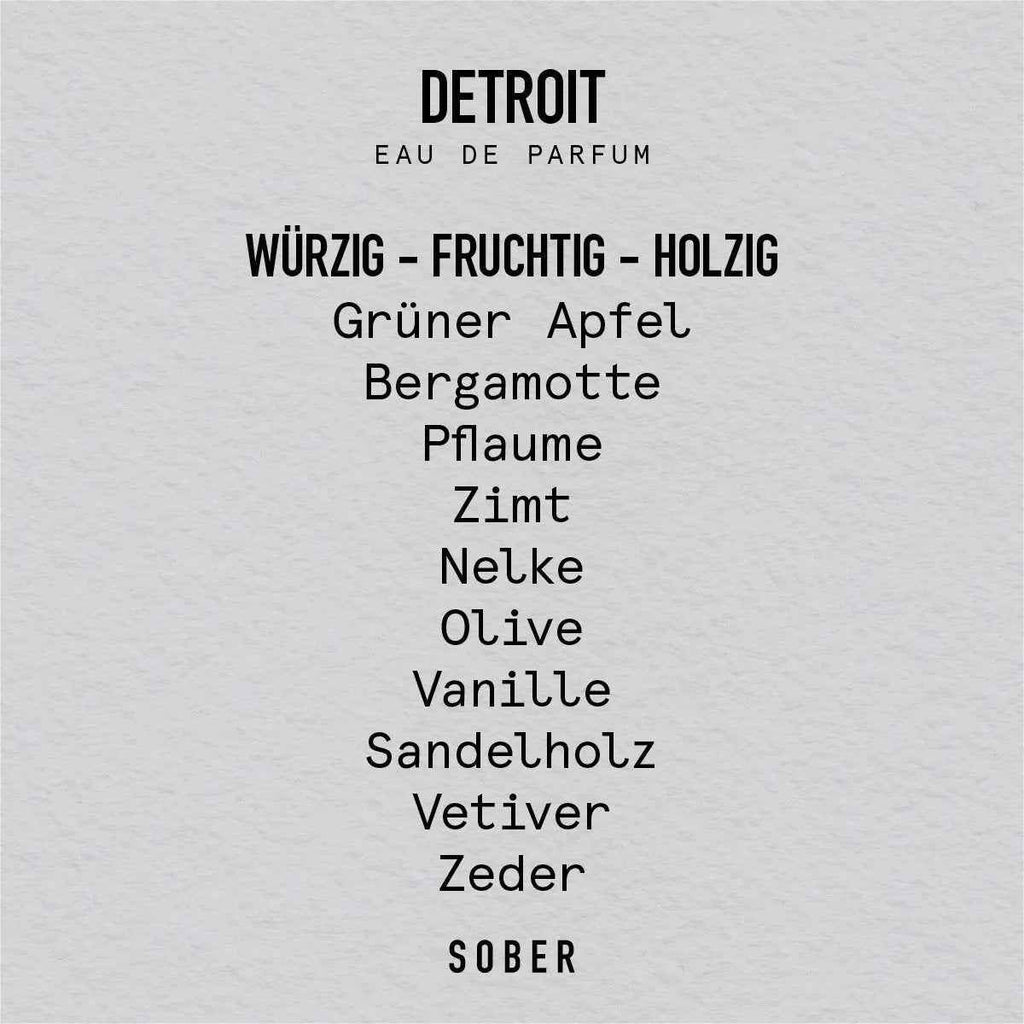 DETROIT - Eau de Parfum