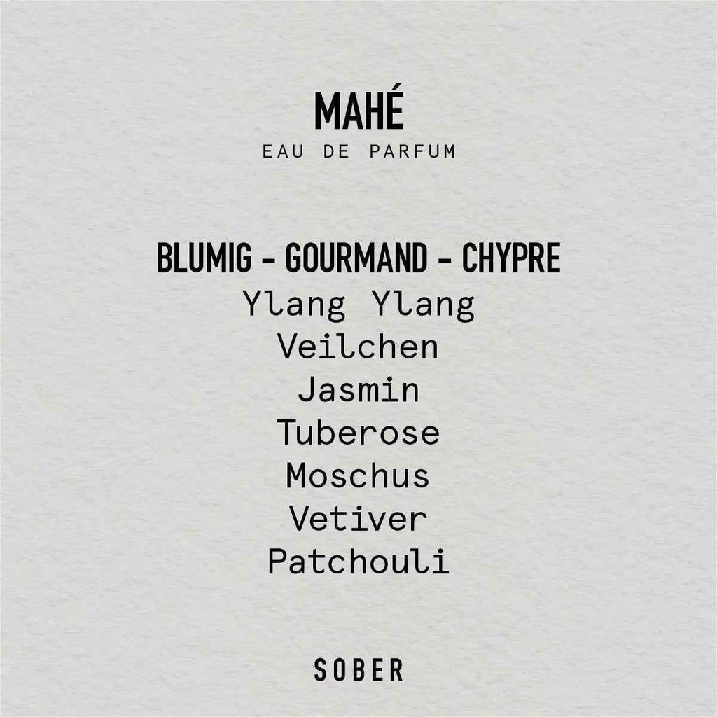 MAHÉ - Eau de Parfum
