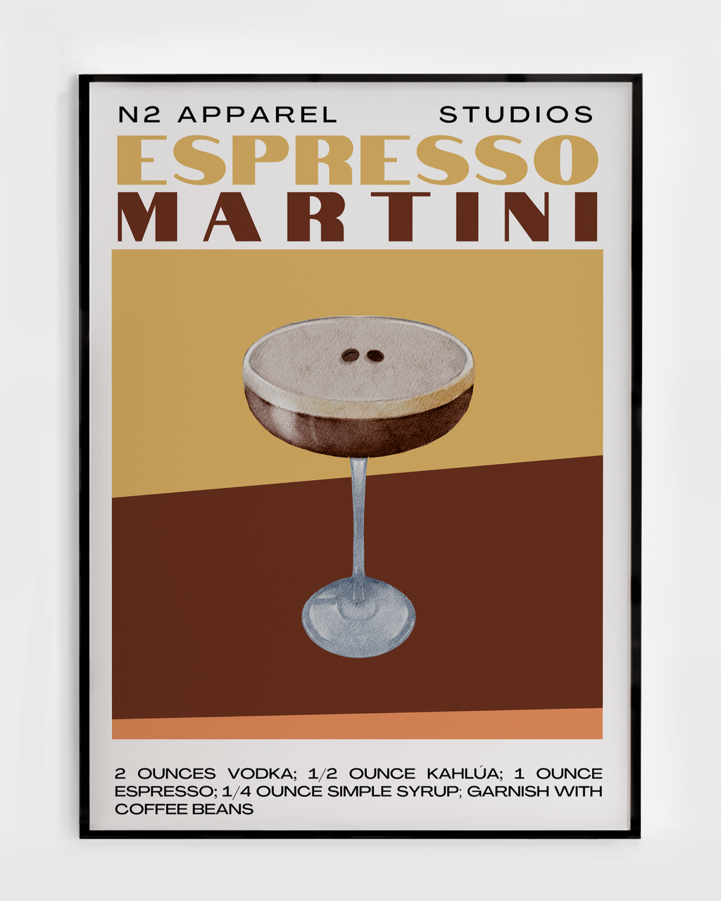 Espresso Martini Poster - Maison Henry & Co.