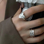 925 Sterling Silber Statement-Ring in verschiedenen Varianten - Maison Henry & Co.