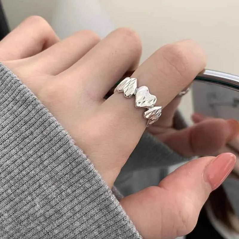 925 Sterling Silber Statement-Ring in verschiedenen Varianten - Maison Henry & Co.