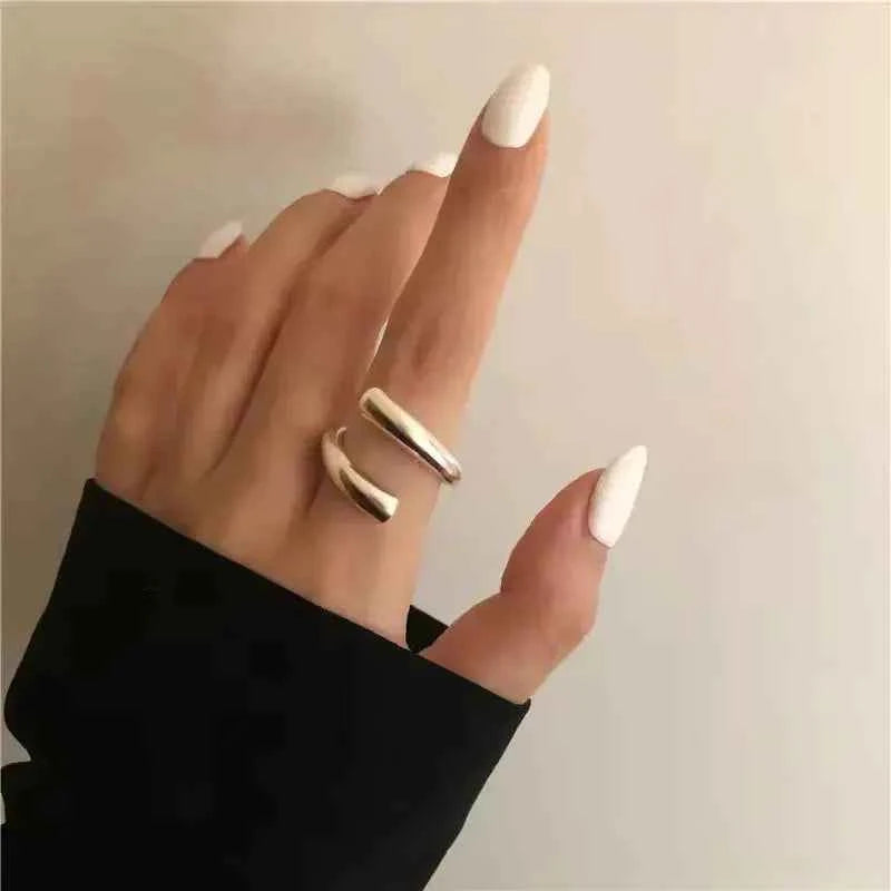 925 Sterling Silver Multilayer Ring