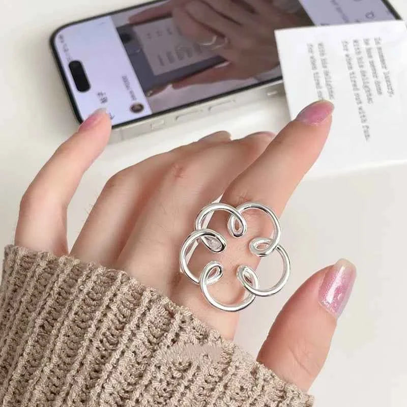 925 Sterling Silber Statement-Ring in verschiedenen Varianten - Maison Henry & Co.