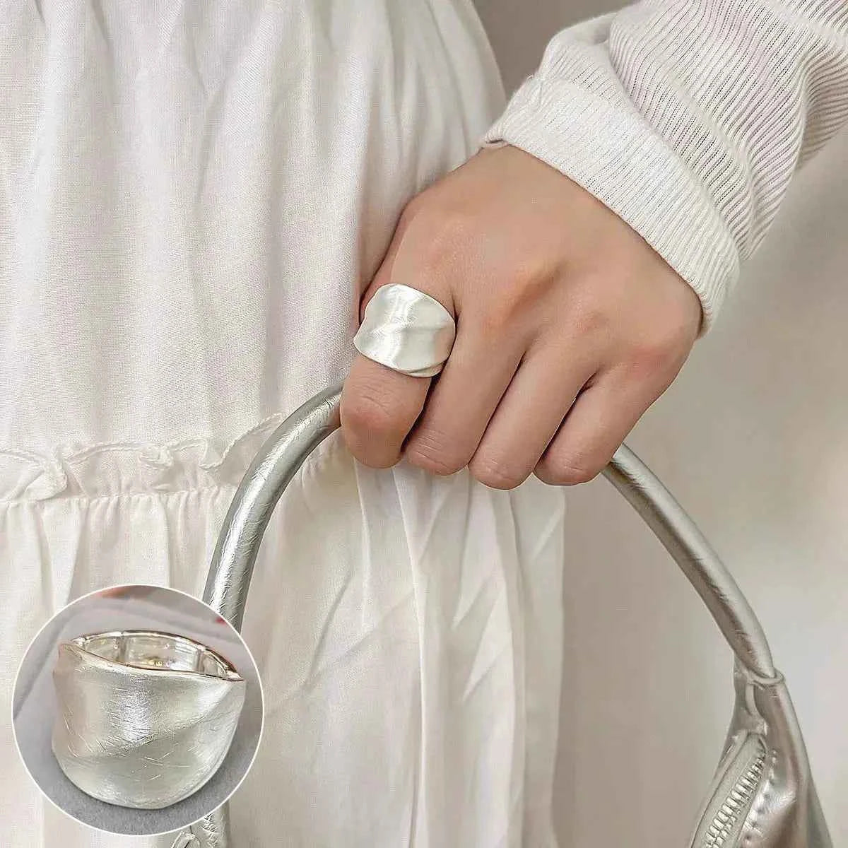 925 Sterling Silver Geometrie Ring