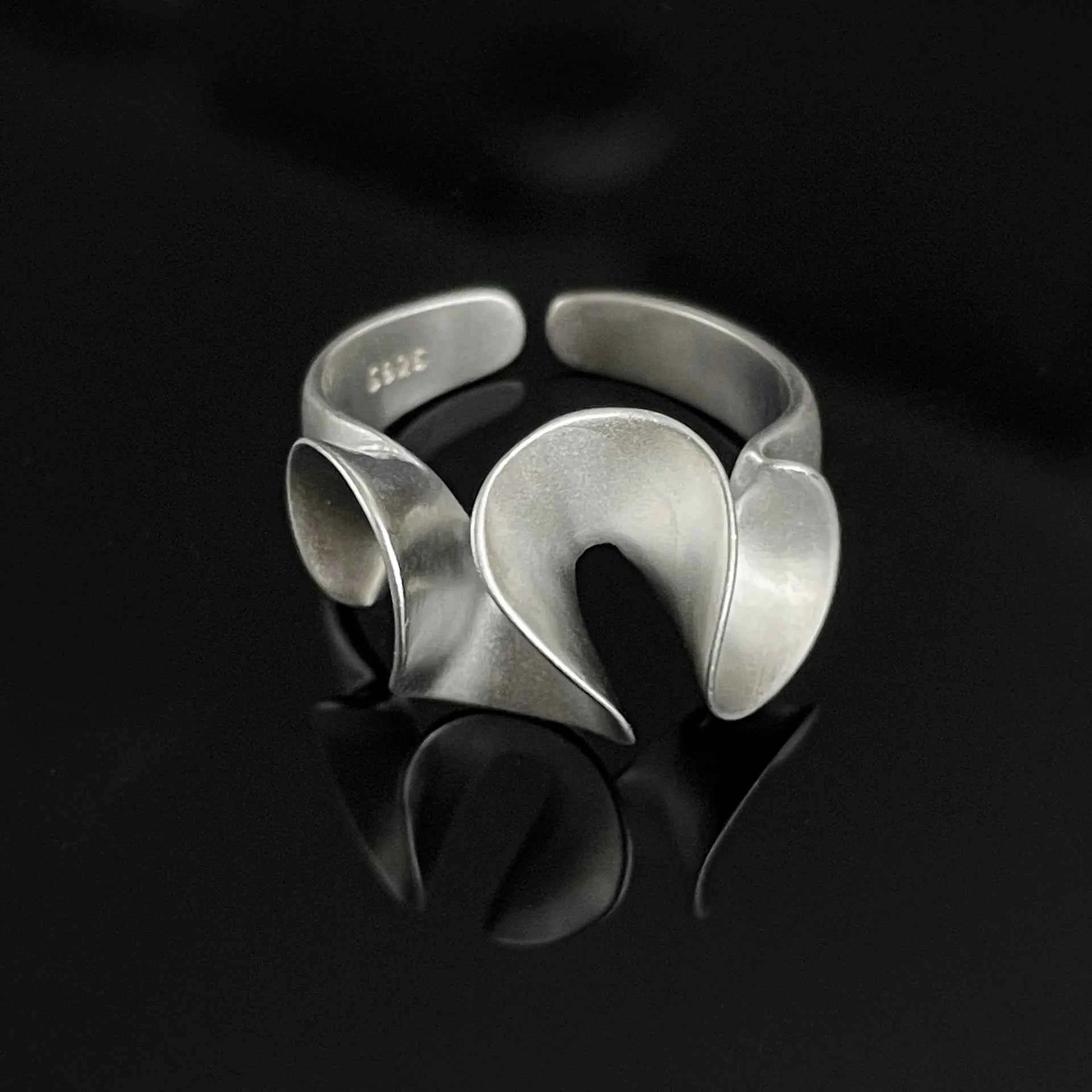 925 Sterling Silber Statement-Ring in verschiedenen Varianten - Maison Henry & Co.