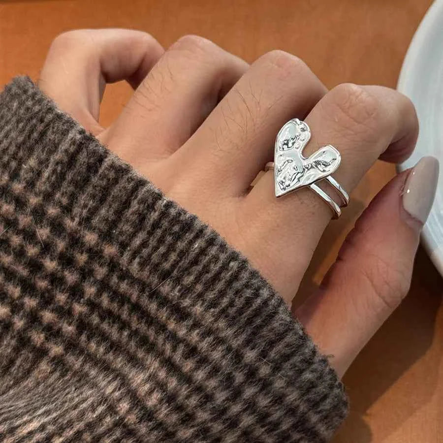 925 Sterling Silber Statement-Ring in verschiedenen Varianten - Maison Henry & Co.